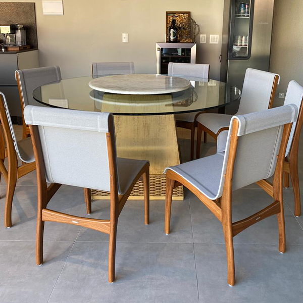 moveis em tela sling para varanda gourmet e area externa