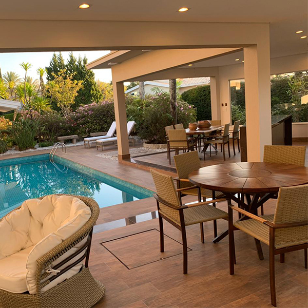 moveis em fibra sintetica para area externa