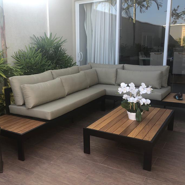 sofas para area externa e varanda gourmet