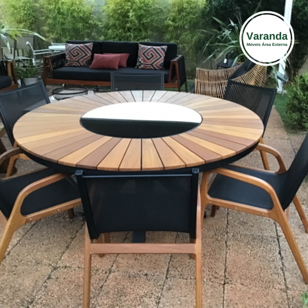 cadeira para area externa e varanda gourmet