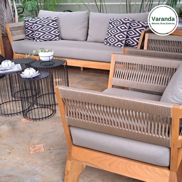 sofa em corda nautica area gourmet